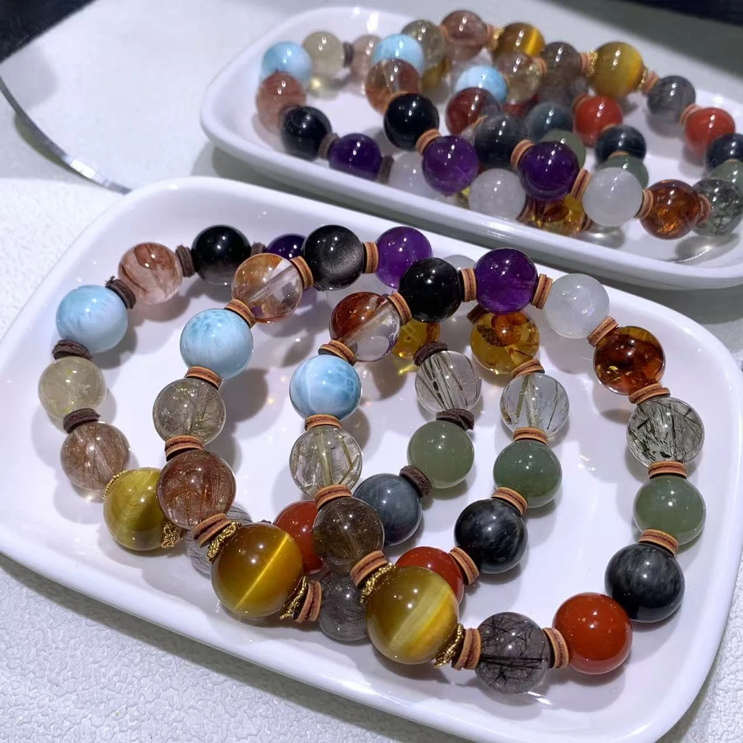 【泡面珠宝】 S1628- 水晶手串-- 多样性发/一件-LJS