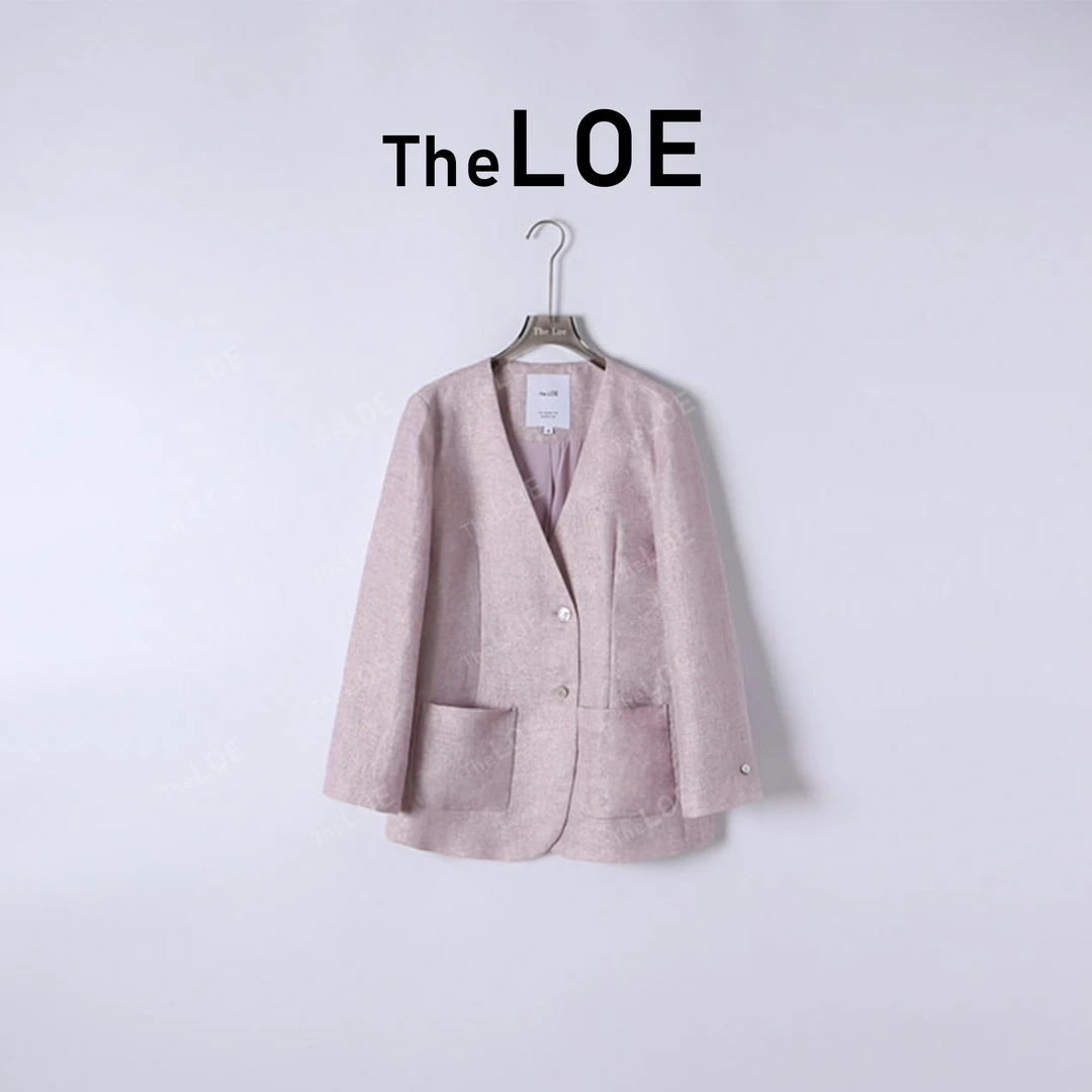 TheLOE/矜贵气质 极简高定亚麻老钱外套#04.12W-G5145