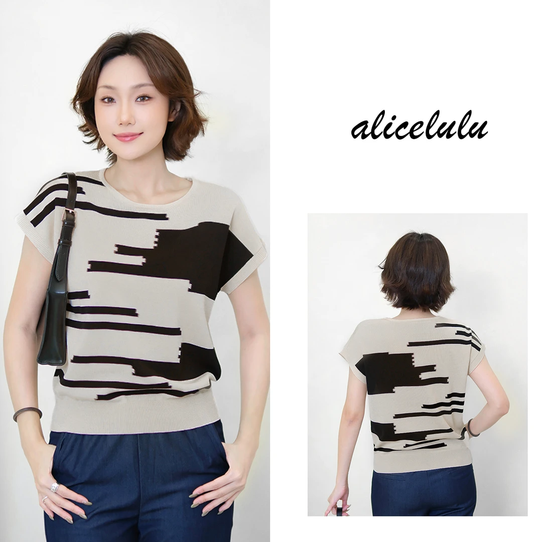 [alicelulu]个性气质百搭时髦无袖毛针织衫休闲显瘦S2143016L