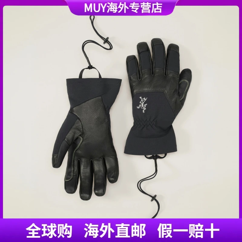【ARC‘TERYX正品】ROPE GLOVE男女户外滑雪救援攀登山羊皮可触手套