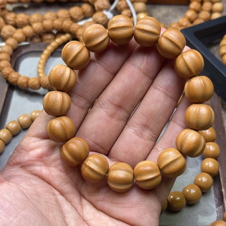 猴头核桃手串麻面终结者鲨鱼15mm全品龙岩料