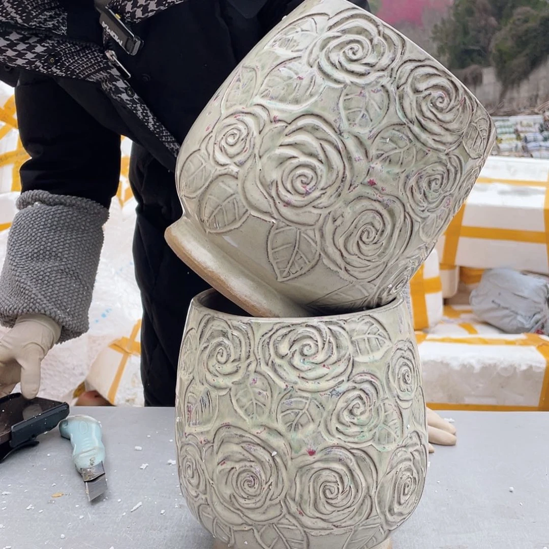 紫砂花盆王嫂花盆直播0305-b479