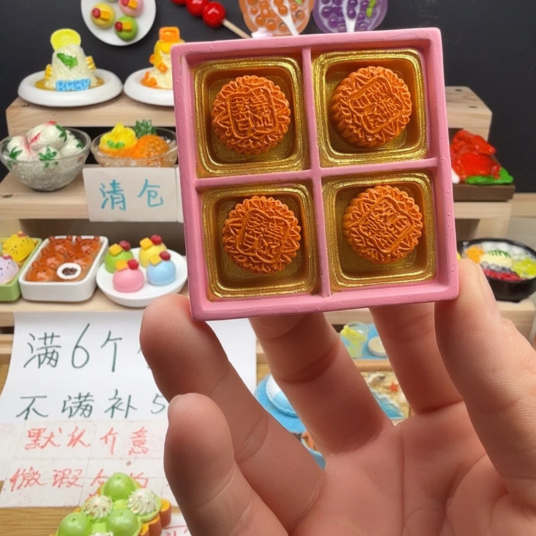 树脂食玩冰箱贴 凭开箱视频售后