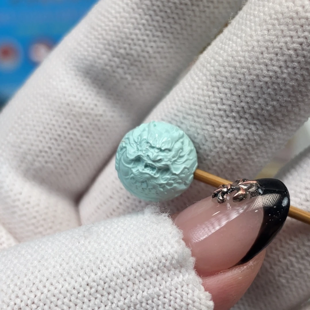 绿松石未镶嵌挂件