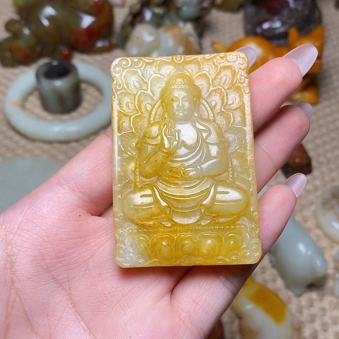 未镶嵌蛇纹石玉颈饰
