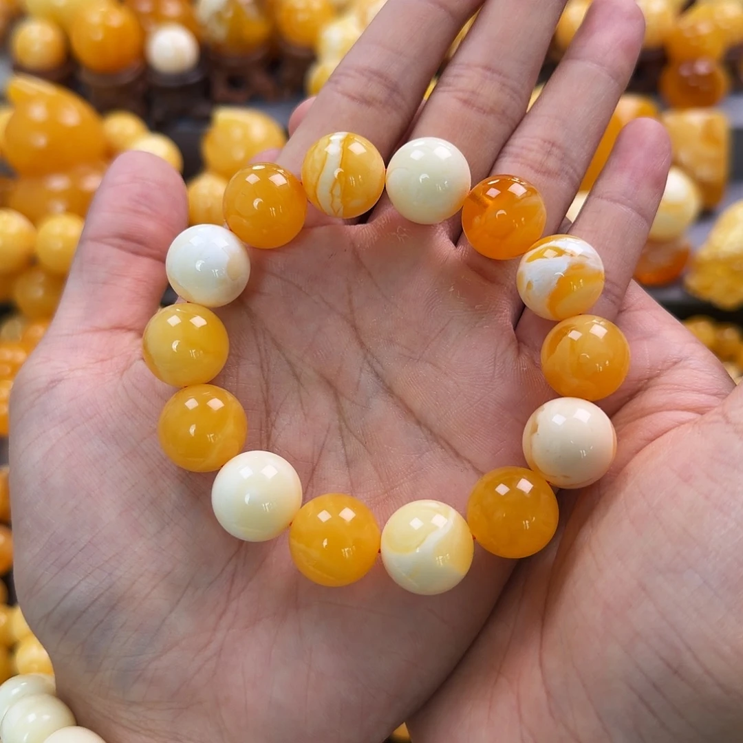 琥珀未镶嵌珠宝奇石15mm