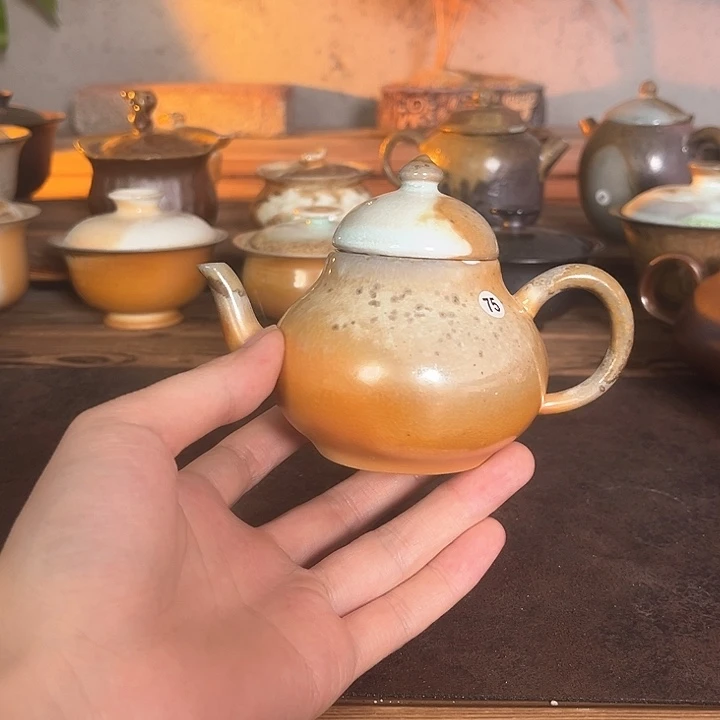 景德镇柴烧裸烧放漏75