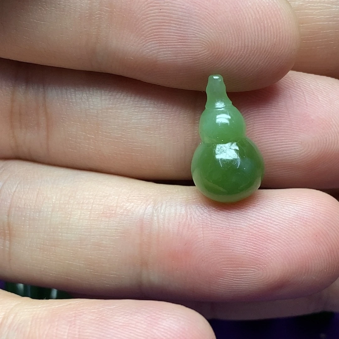 和田玉（碧玉）未镶嵌吊坠(不含链)