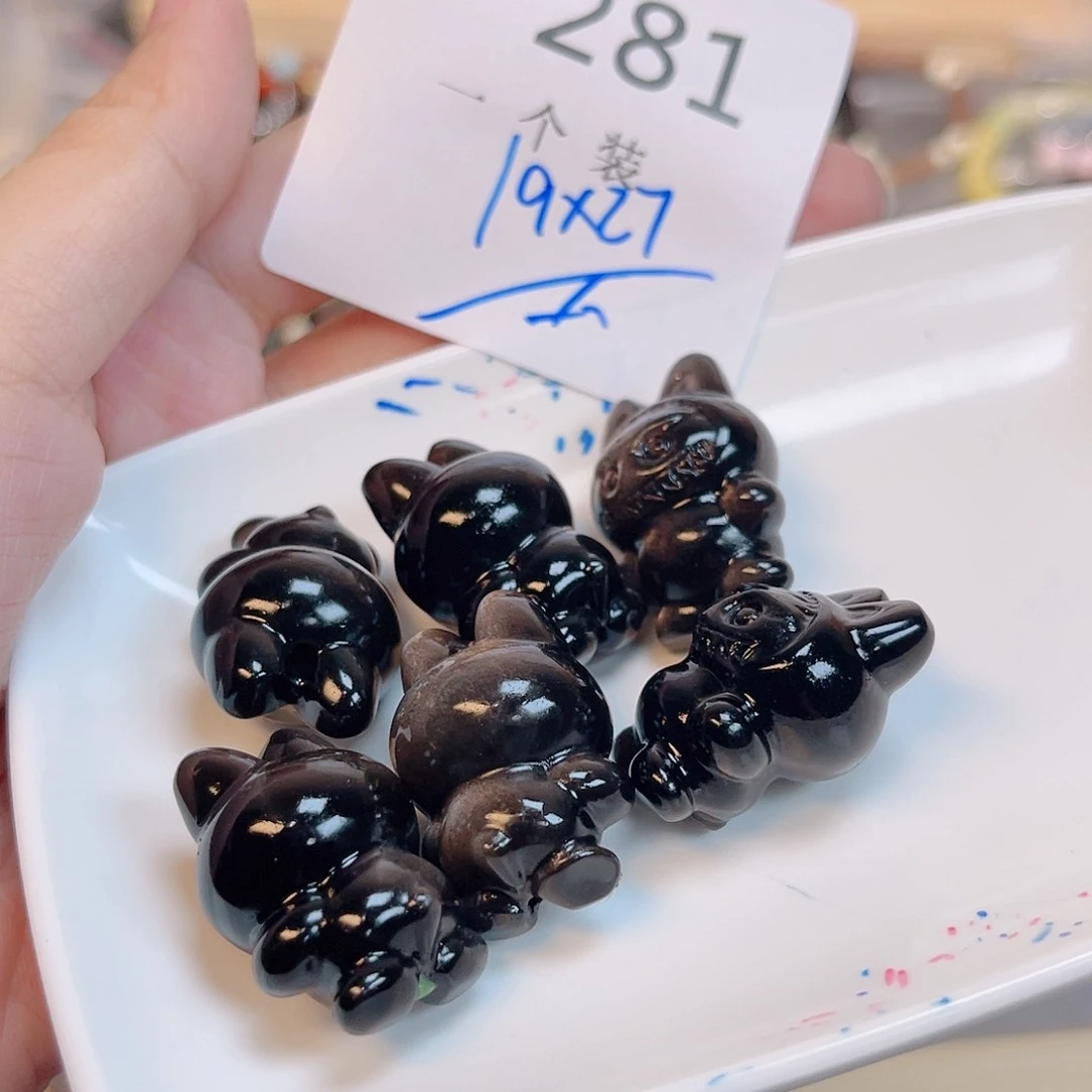 水晶珠宝半成品未镶嵌281 。