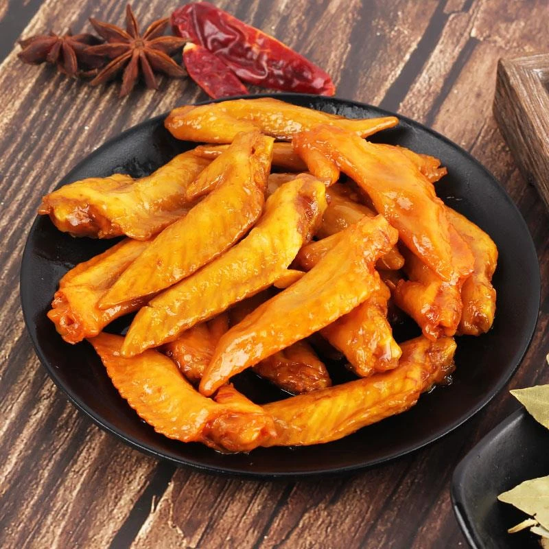 乐媳妇多味翅尖小鸡翅微辣卤味熟食即食麻辣休闲零食小吃