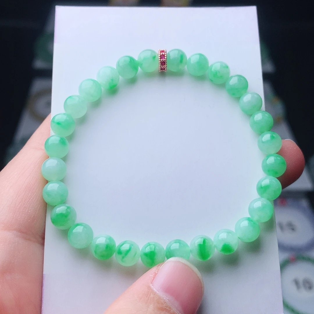 翡翠未镶嵌手链翡翠