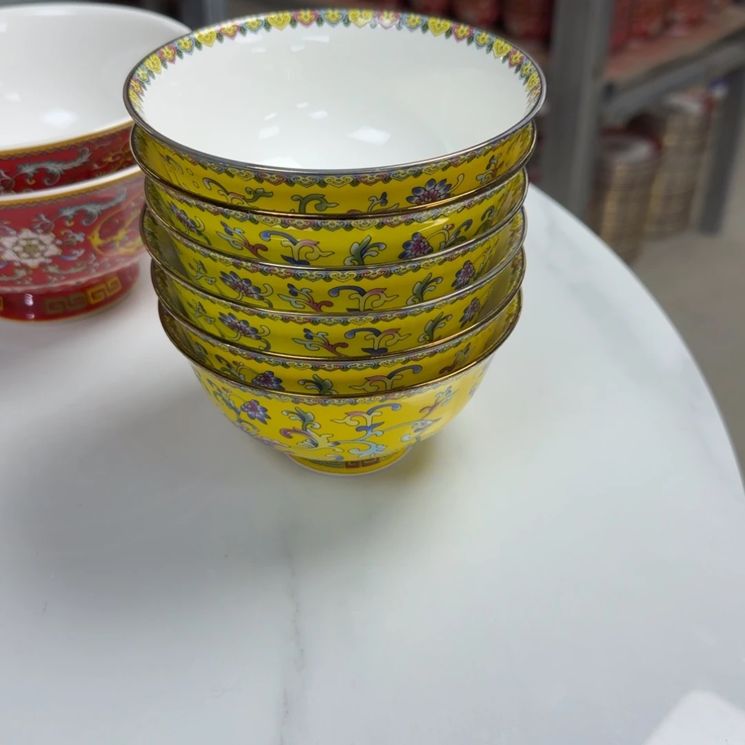 瓷景德镇珐琅彩餐具