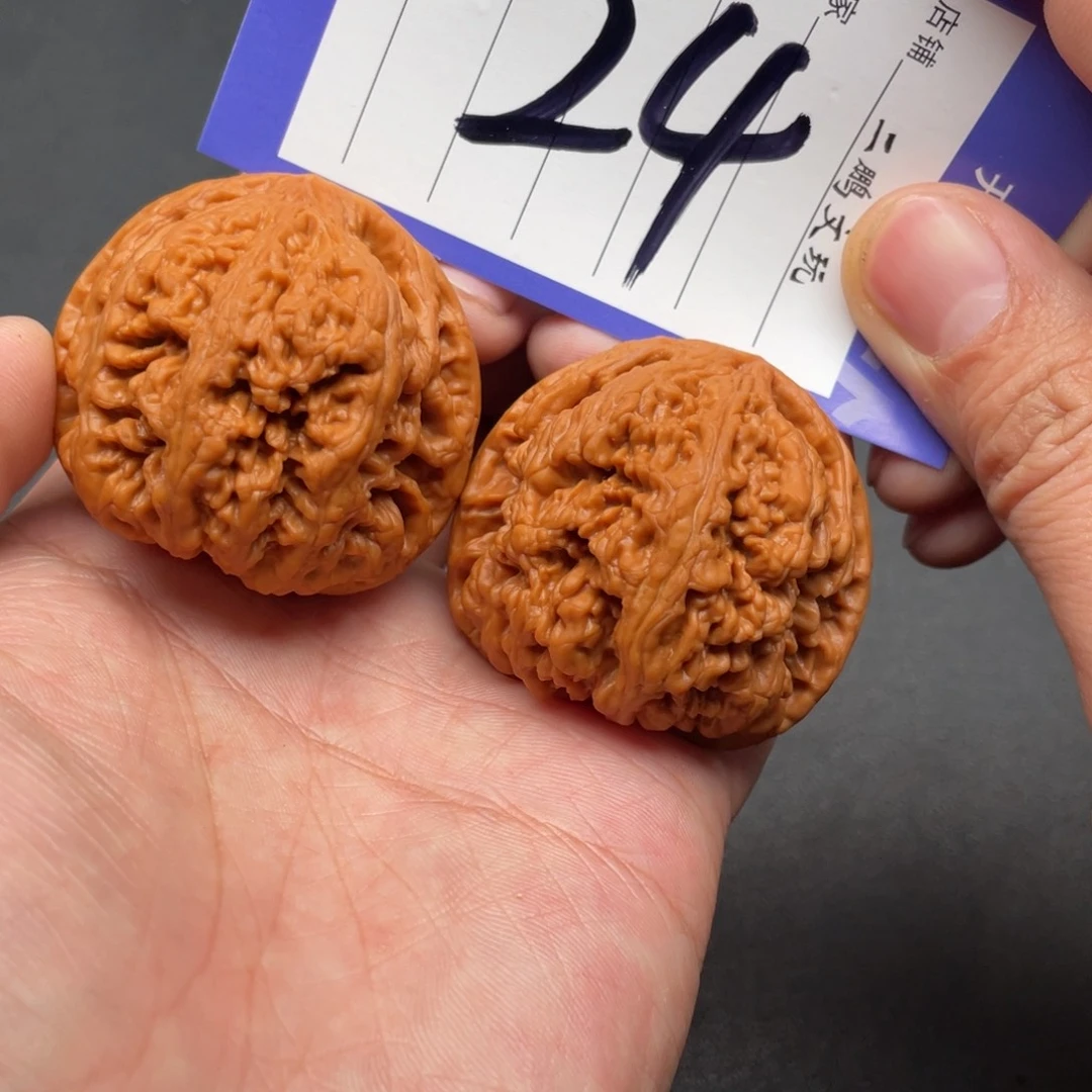 文玩核桃把件大粗筋46