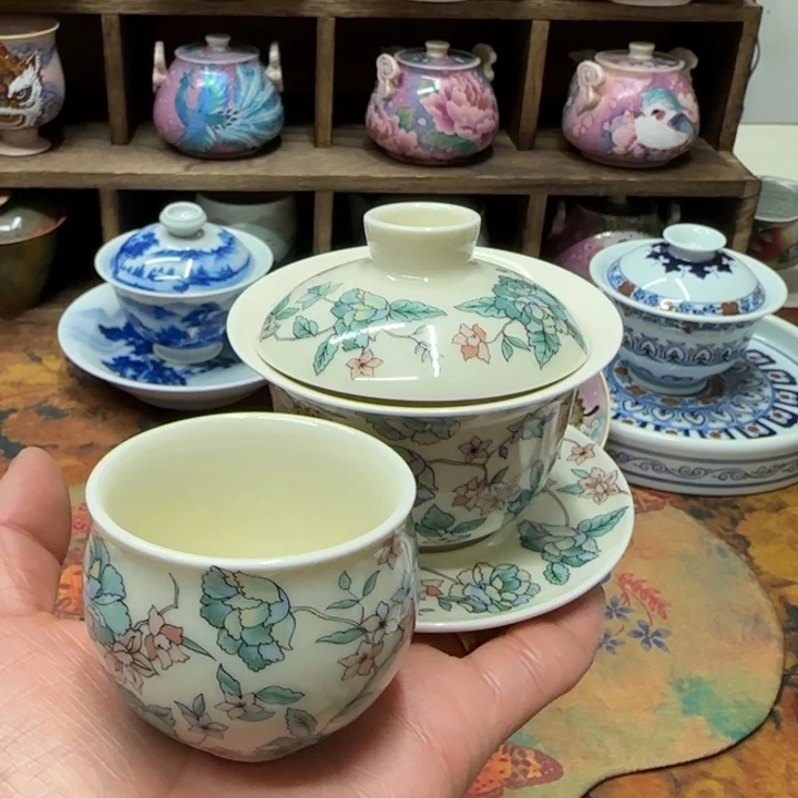 盖碗加杯子盖碗加杯子