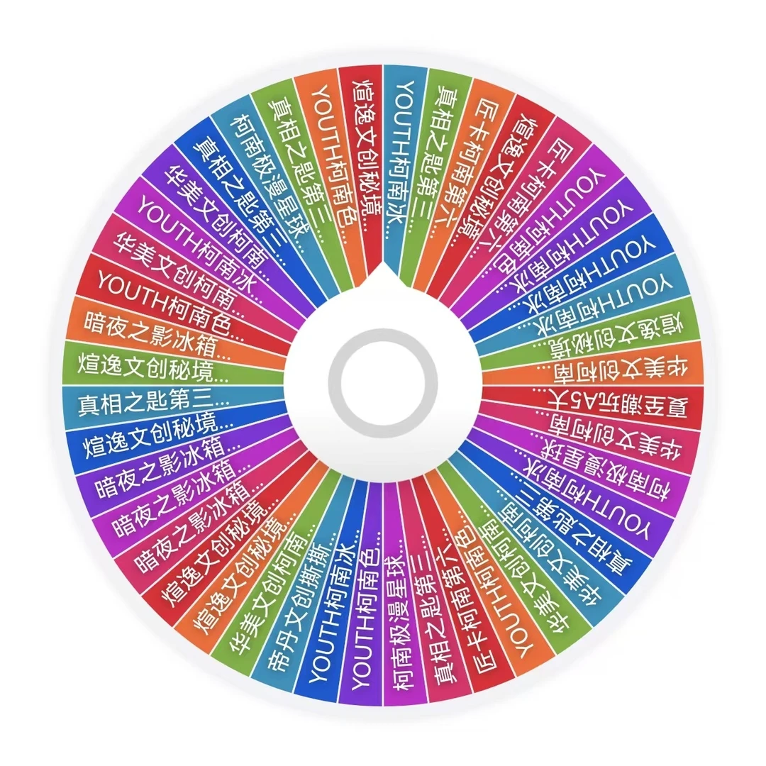 【狂吃猛吃】名侦探柯南大杂烩小转盘