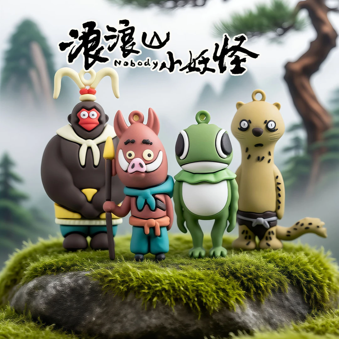 浪浪山小妖怪挂件浪浪山挂件浪浪山小猪妖挂件浪浪山小妖怪钥匙扣