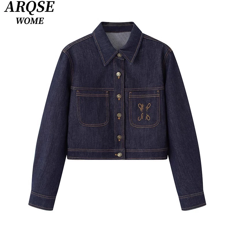 3113{艾}2025女装秋新款多巴胺痞帅炸街风女装出游服装女牛仔外套