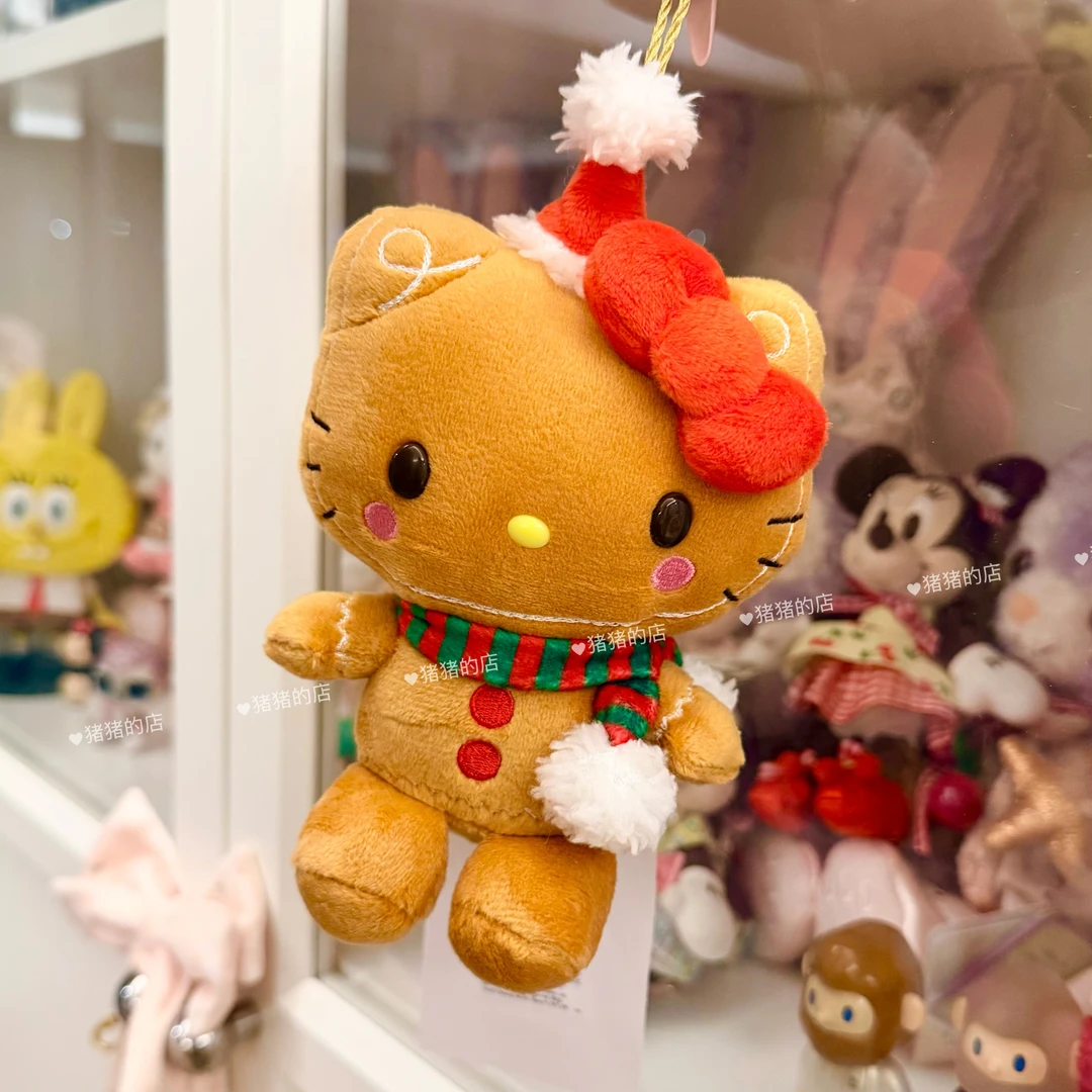 【美版正品】新款圣诞限定姜饼人kitty挂件
