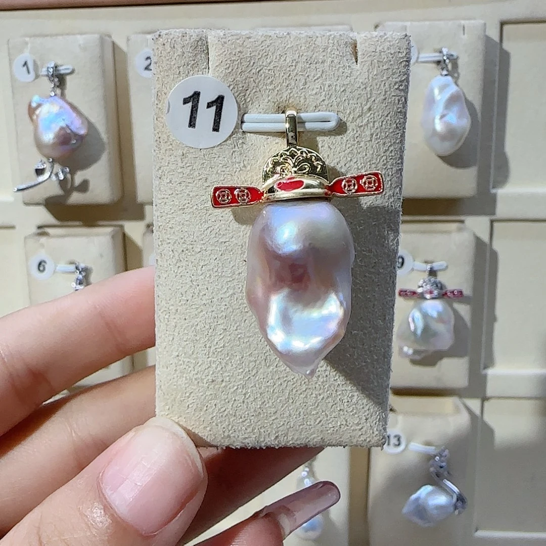 合金颈饰淡水珍珠