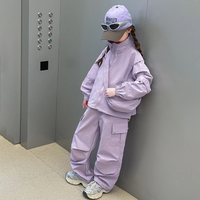 套装春秋女童中大童潮流四季流行