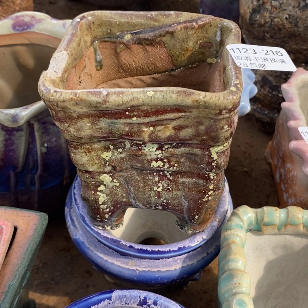 216号多肉盆口径7.5瑕疵