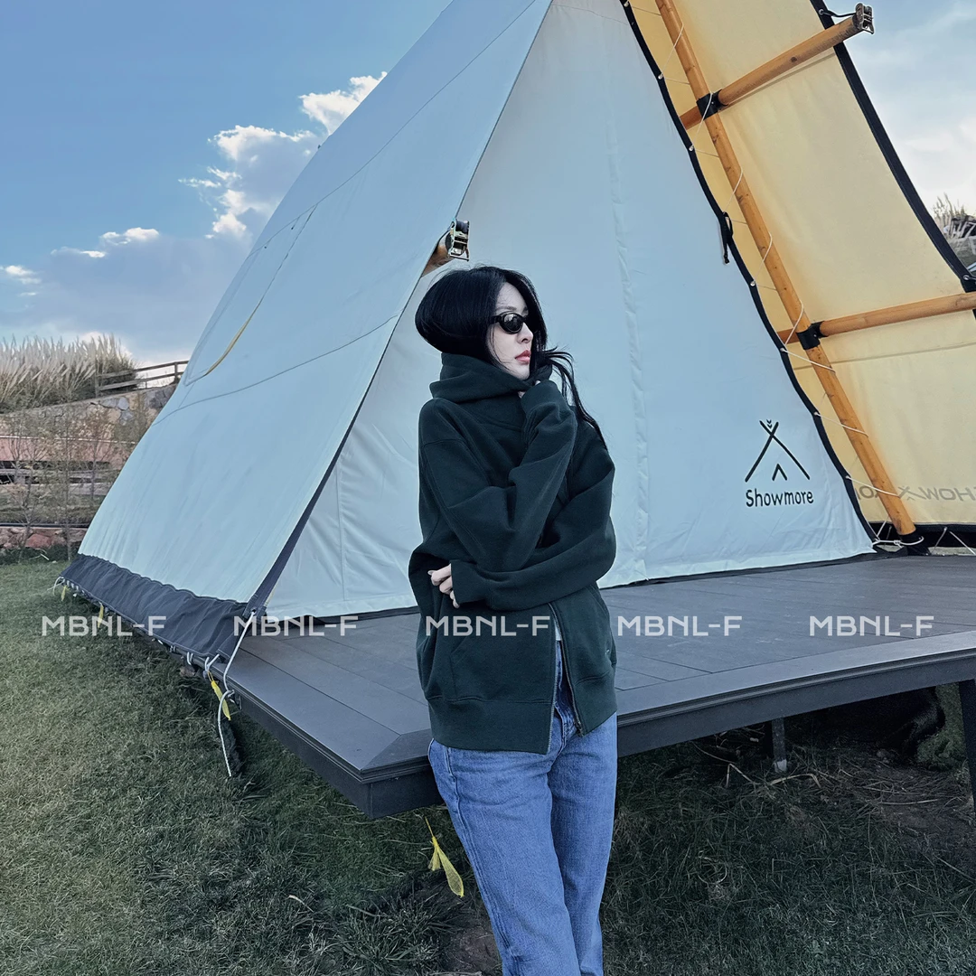 MBNL-F "松弛春日" 高定廓形落肩连帽卫衣 秦磊XM-XWY3199