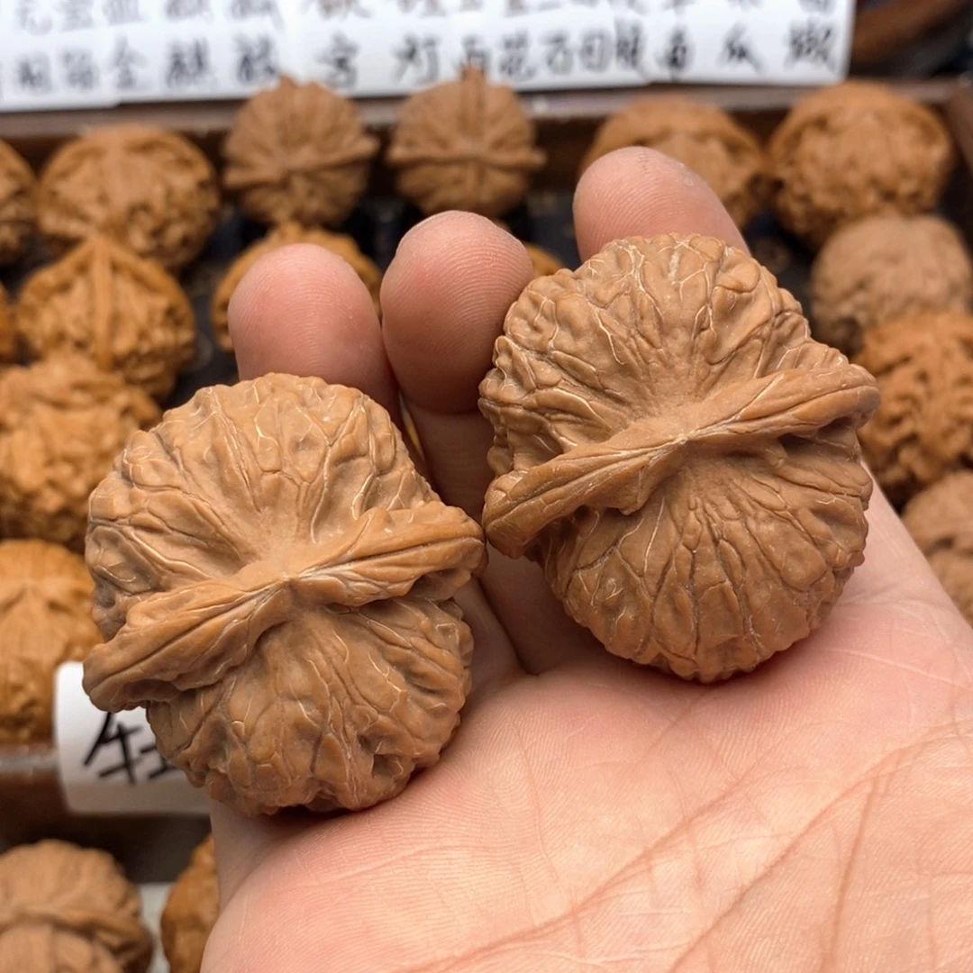 吊坠文玩核桃43尺 全品金麒麟 10