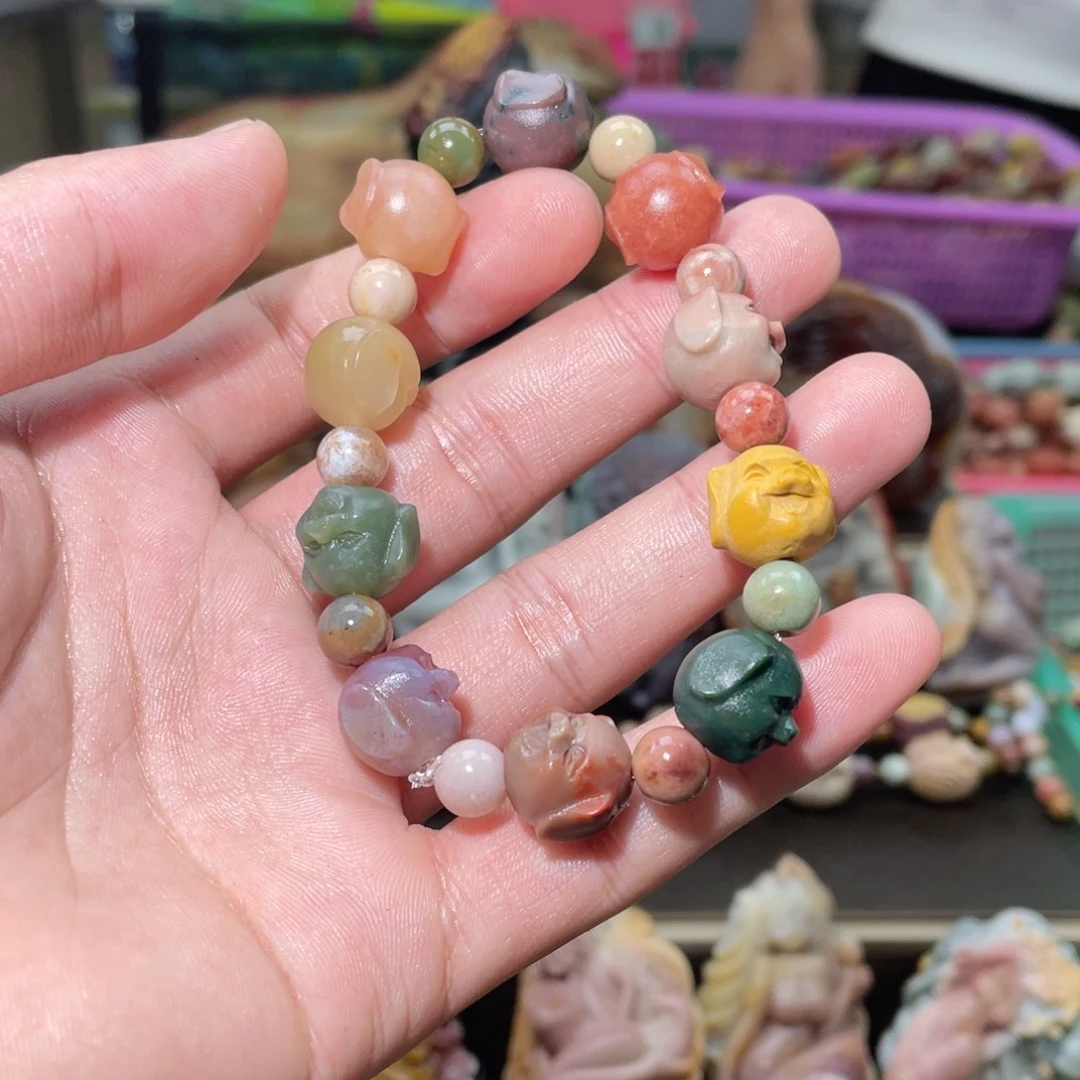 石英质玉未镶嵌手链