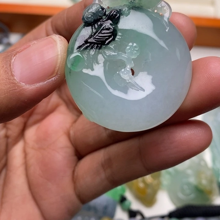 定制翡翠未镶嵌叶****⁸特价