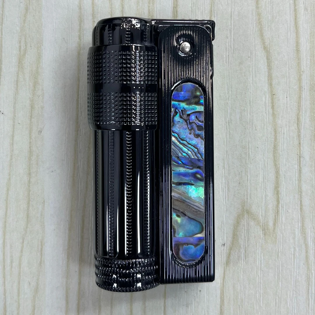 爱酷6700贝壳标黑打火机HY