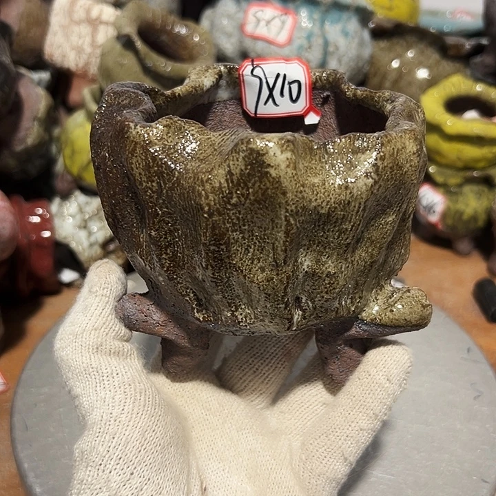 粗陶花盆制作就这样了