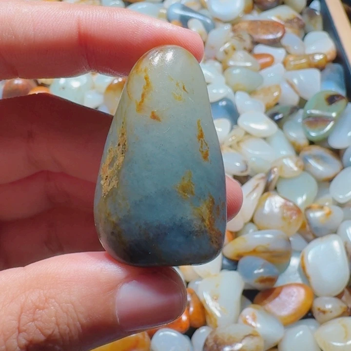 和田玉未镶嵌挂件24克