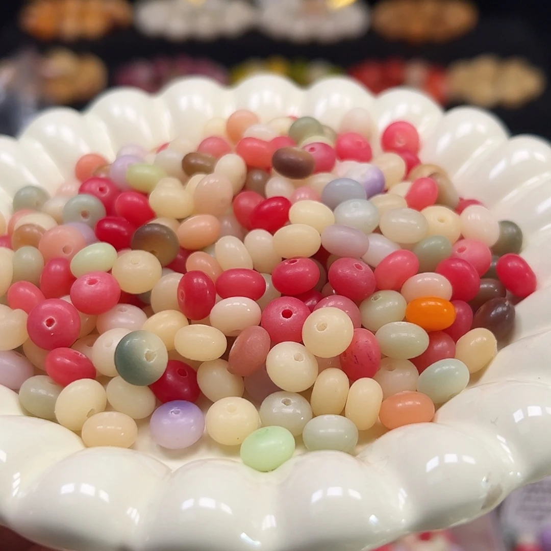 手串菩提根/象牙果瑕疵卡9多宝算盘100颗