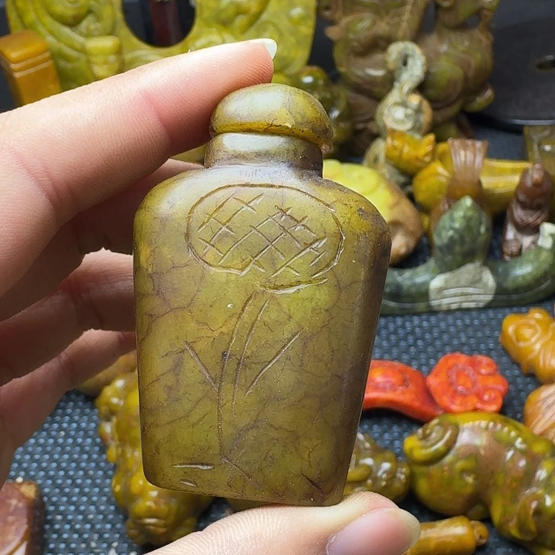 白玉菩提吊坠。。。