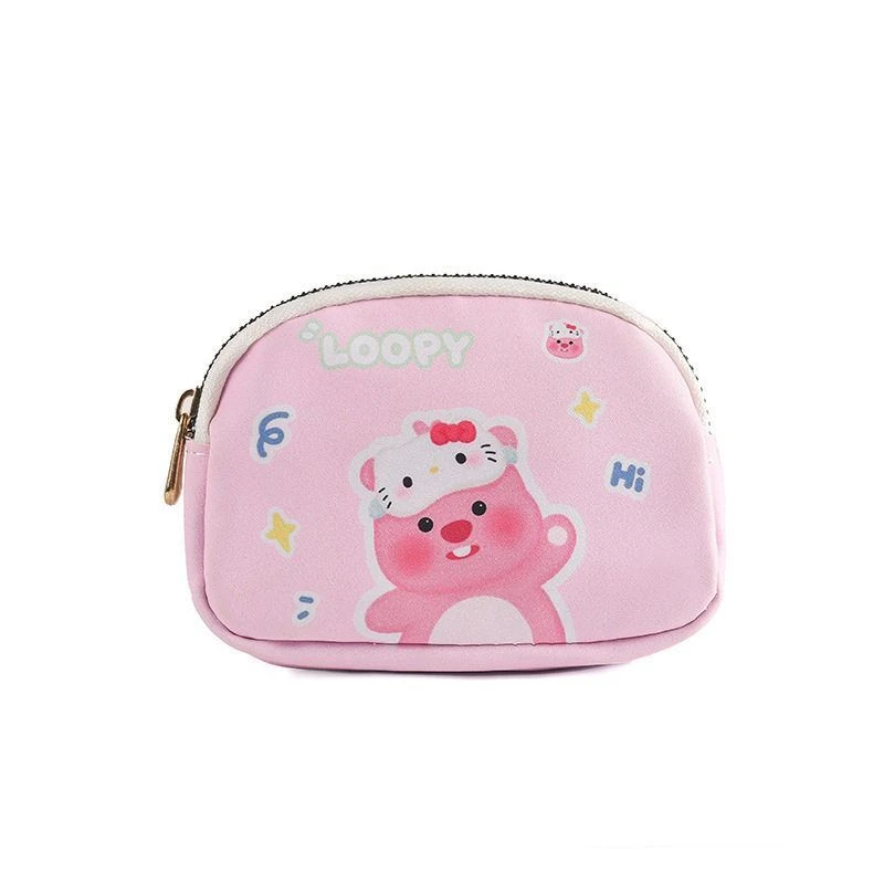 库洛米帕恰可爱零钱包学生儿童卡通小包钥匙包迷你收纳包拉链卡