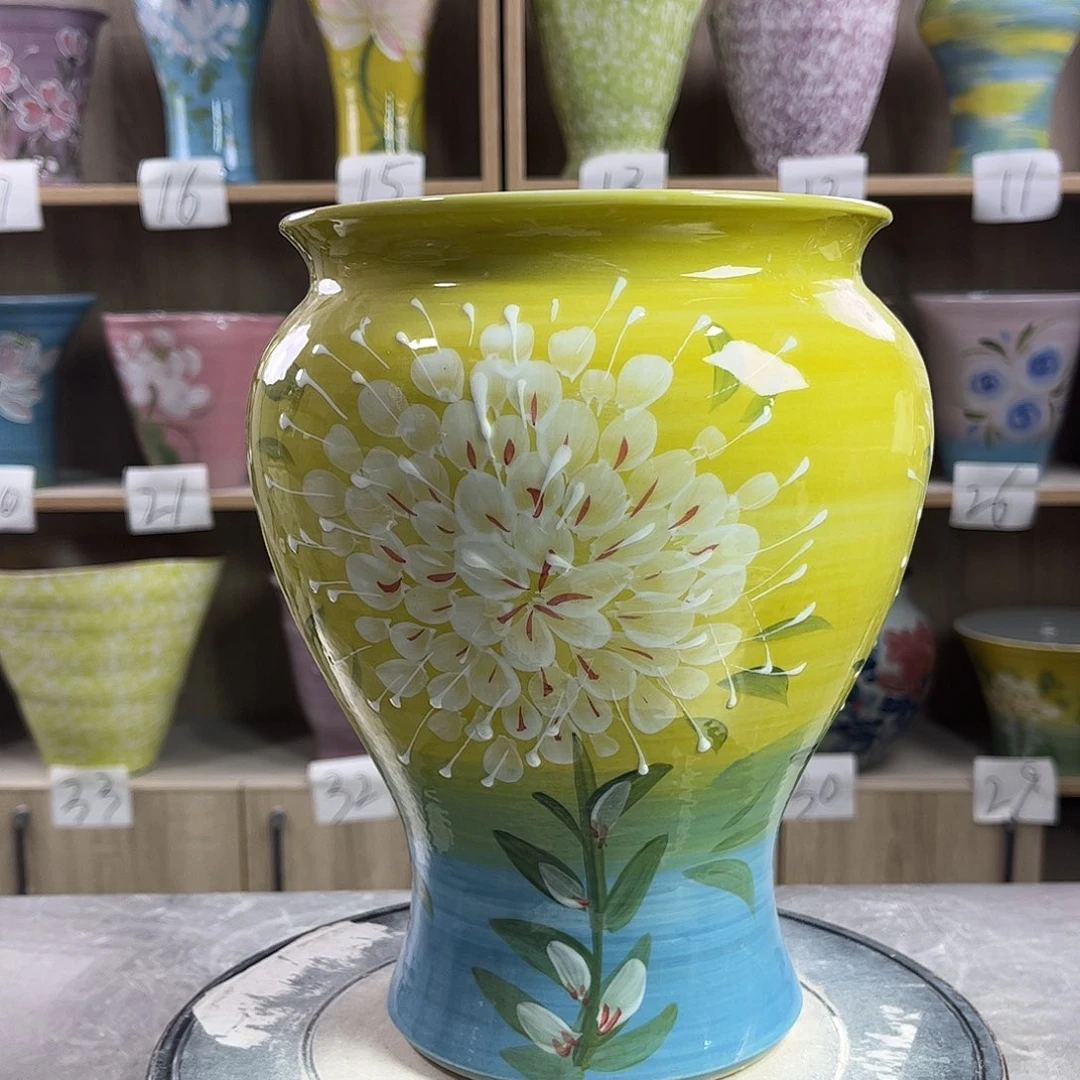 景德镇陶瓷花盆花盆