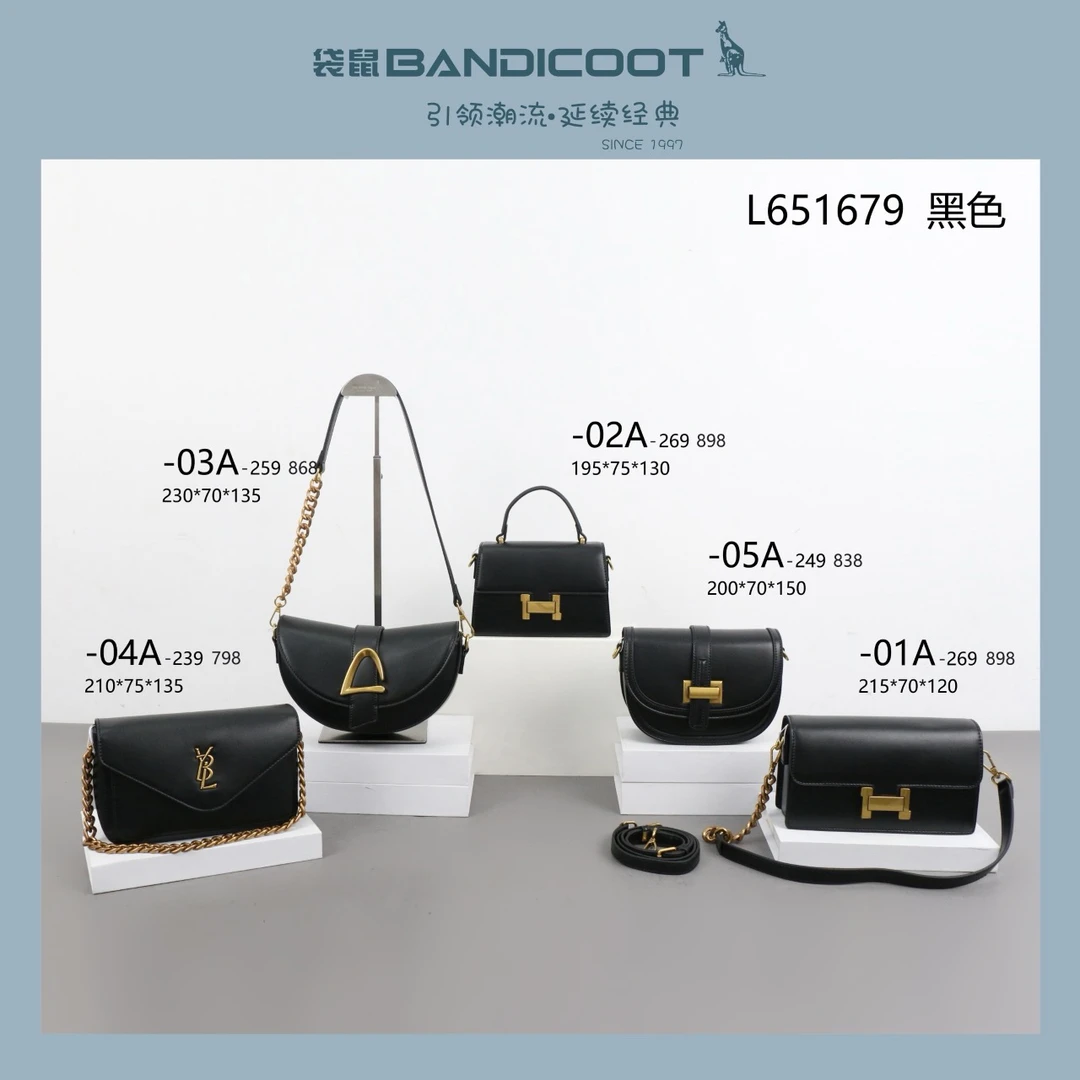 2025袋鼠早秋新品拉链暗袋单肩纯色斜挎包棕色轻奢腋下包小众百搭