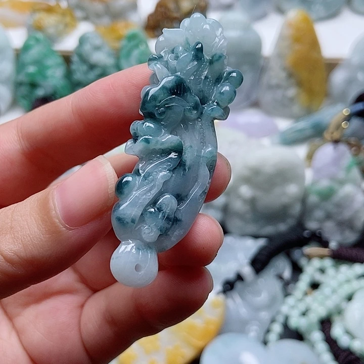 吊坠(不含链)未镶嵌翡翠1