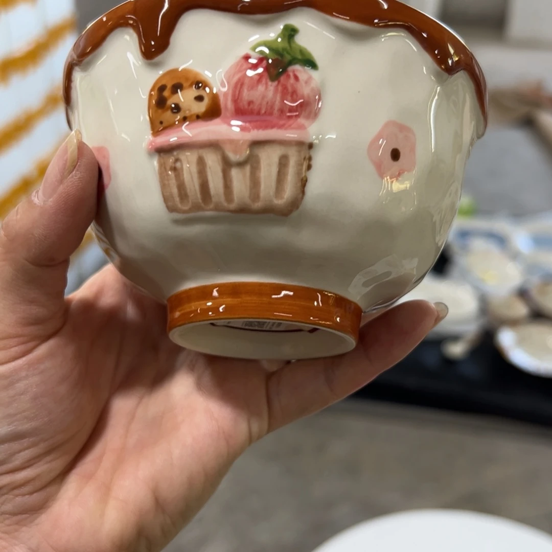 摆件高温釉下彩正品！
