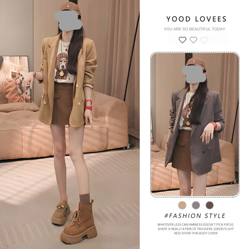 2026春秋新款韩版宽松显瘦百搭西装外套女休闲时尚气质西服上衣潮