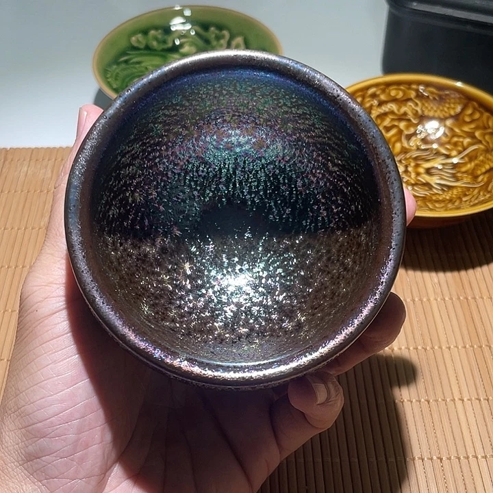 维***斯茶盏大将军精品建盏高端主人杯