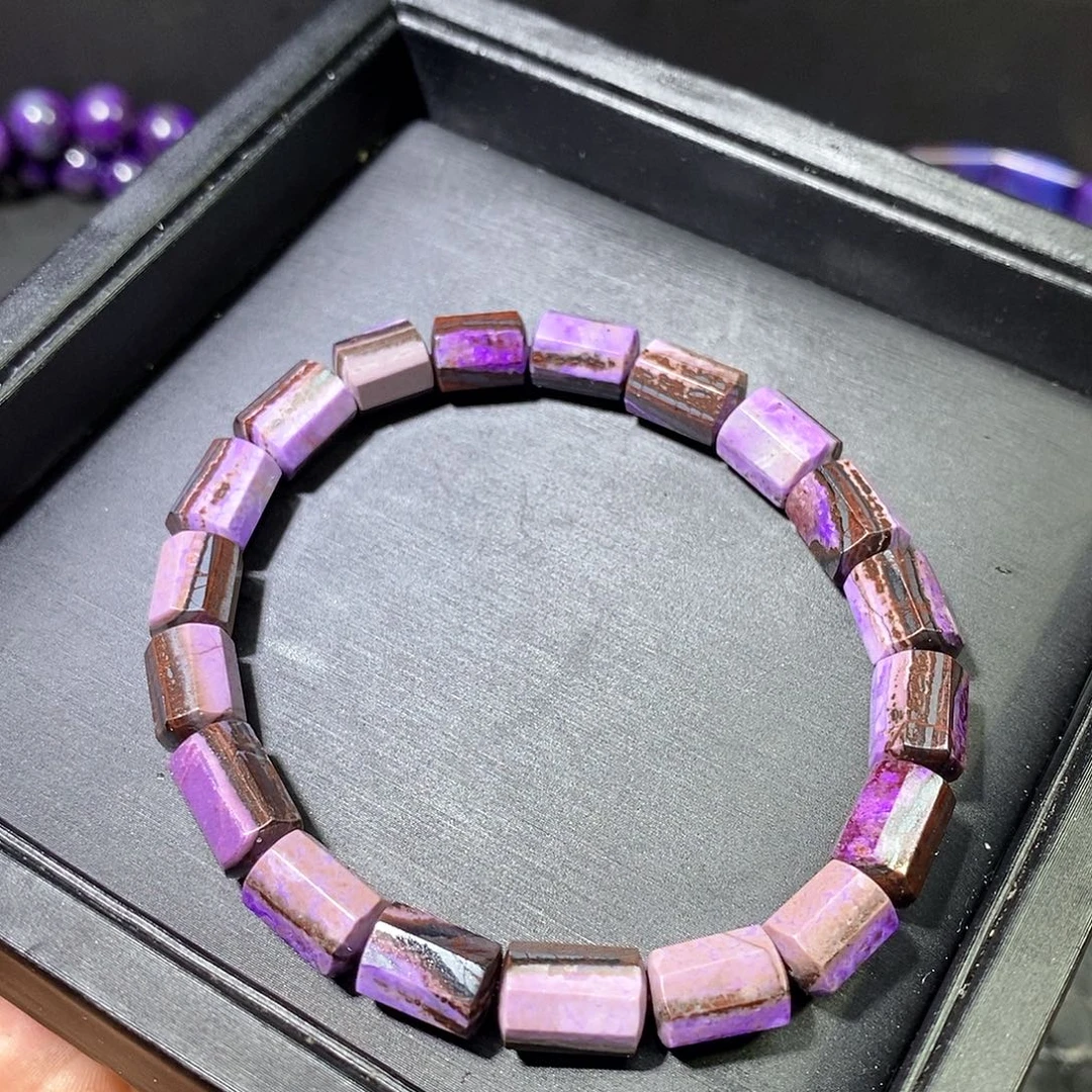 苏纪石（舒俱来）未镶嵌南非舒俱来八棱单圈