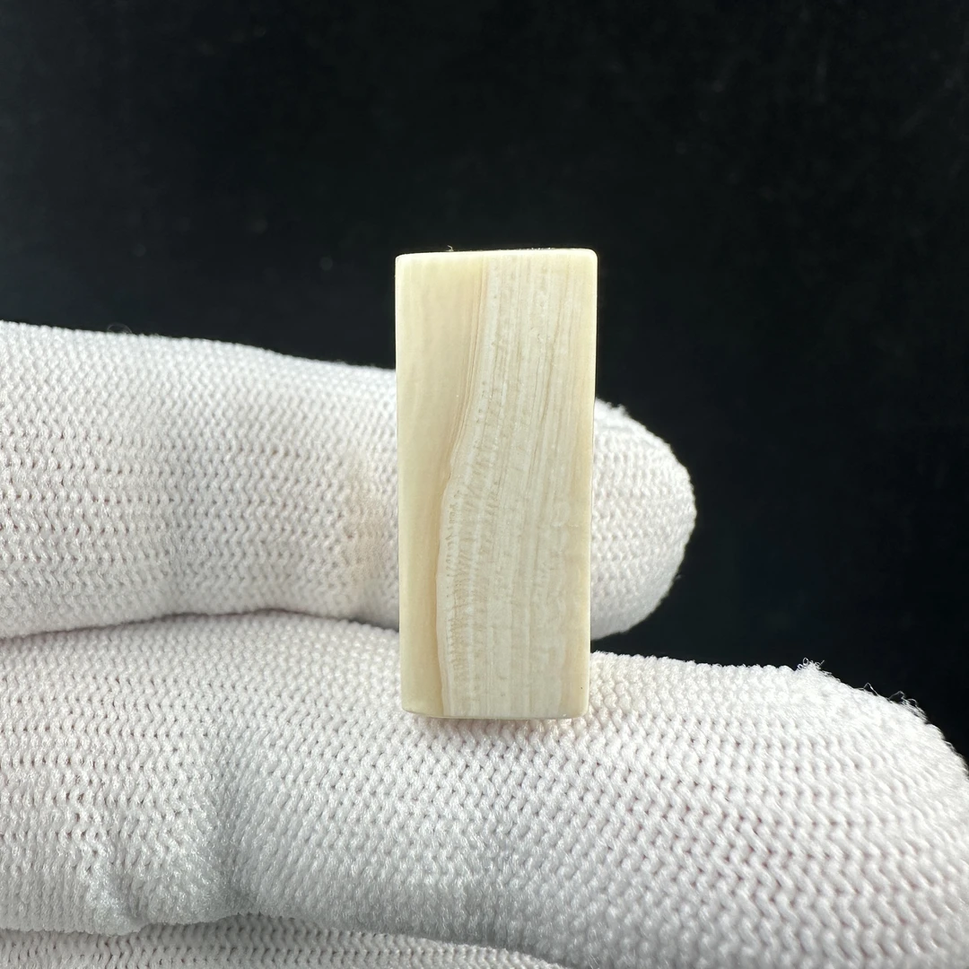K9759天然猛犸 一字三通 10.5*25.5mm一物一图 假一罚十