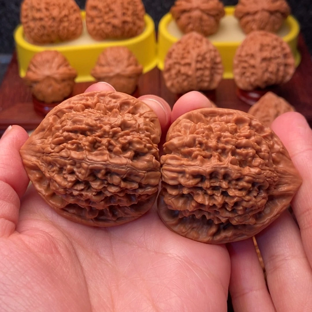 吊坠文玩核桃赤*47官帽