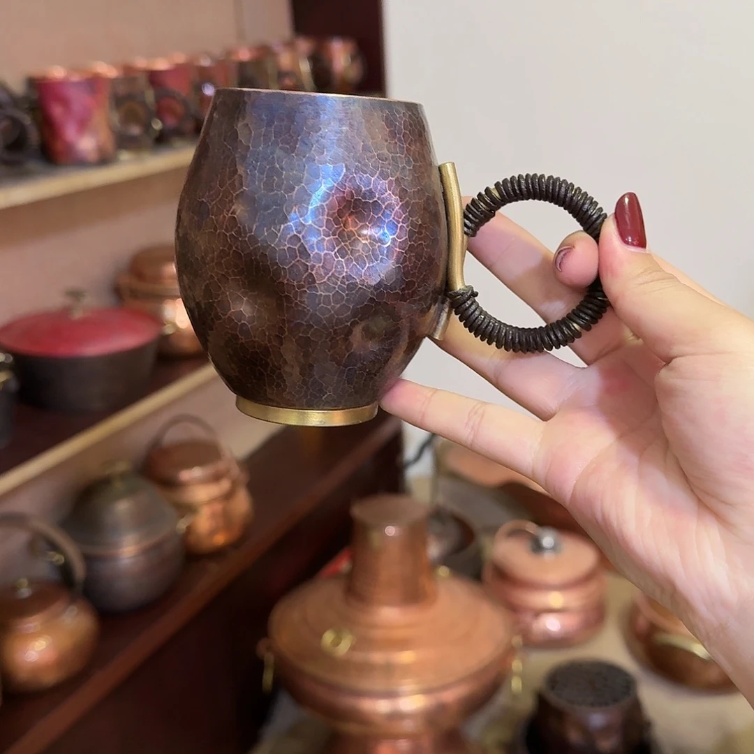 紫铜手工制作摆件