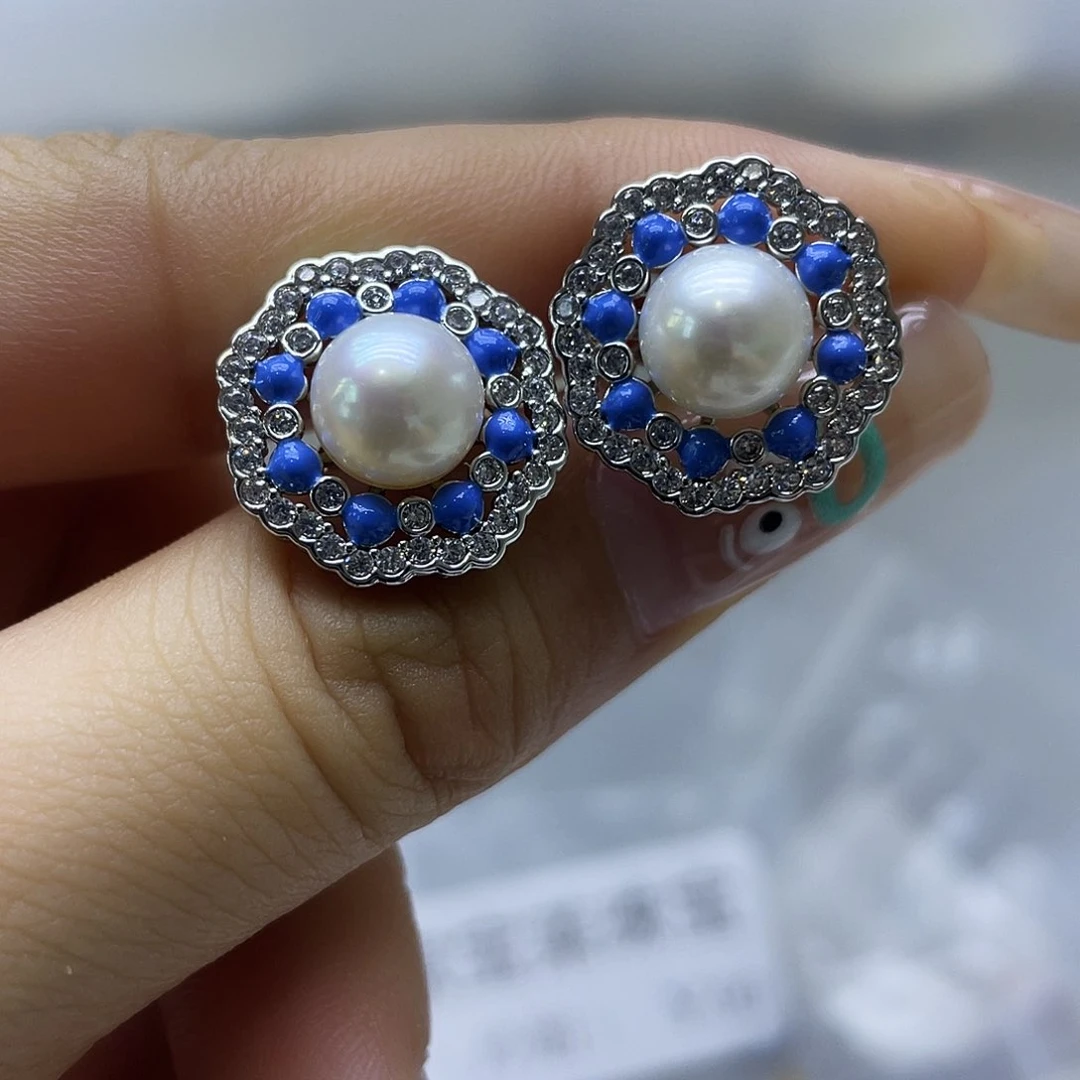 未镶嵌淡水珍珠耳饰