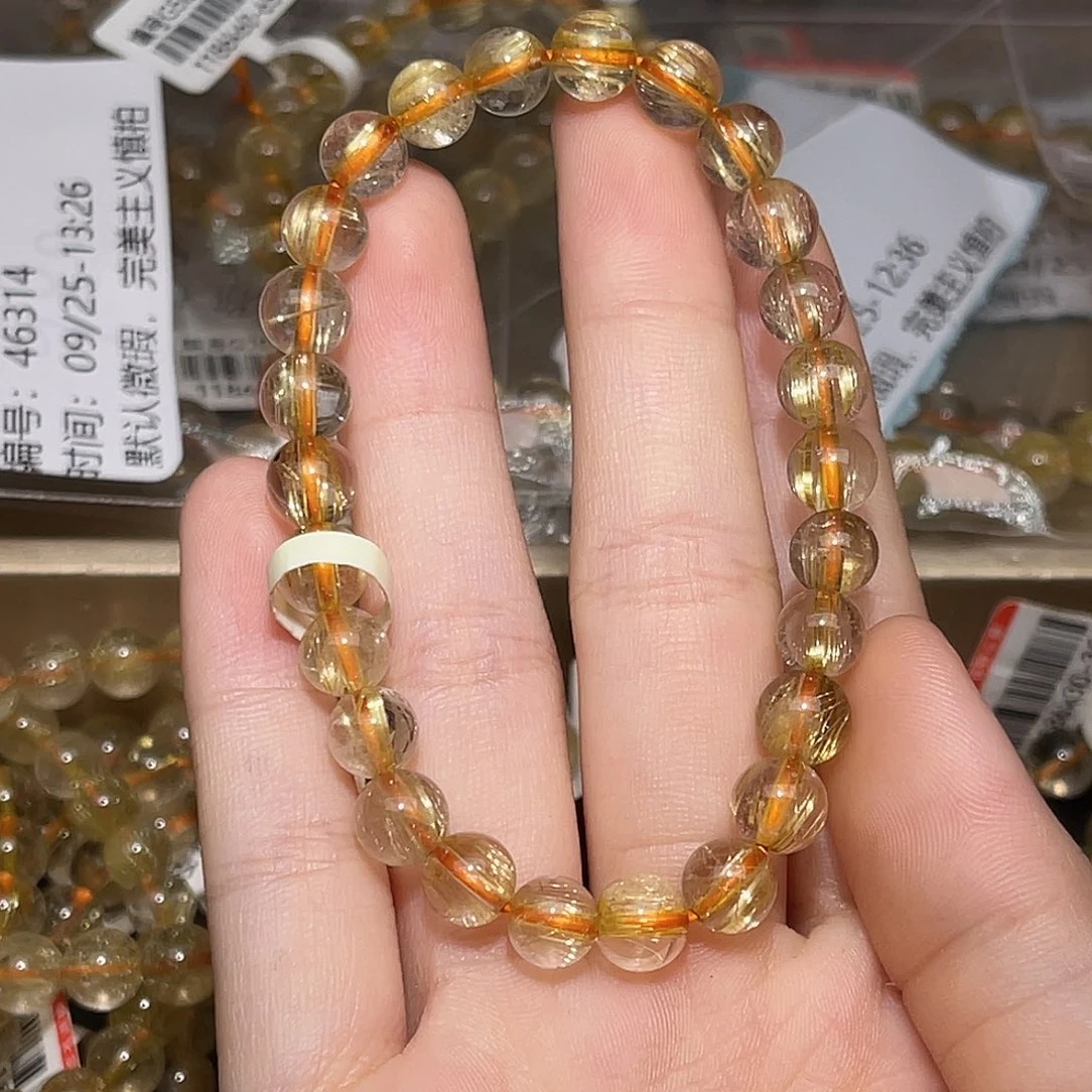 未镶嵌水晶手链7+