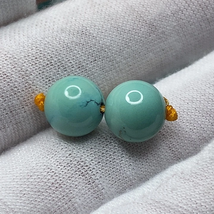 绿松石未镶嵌天然原矿 地大质检