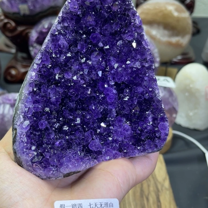 大型摆件（非配饰）未镶嵌紫晶