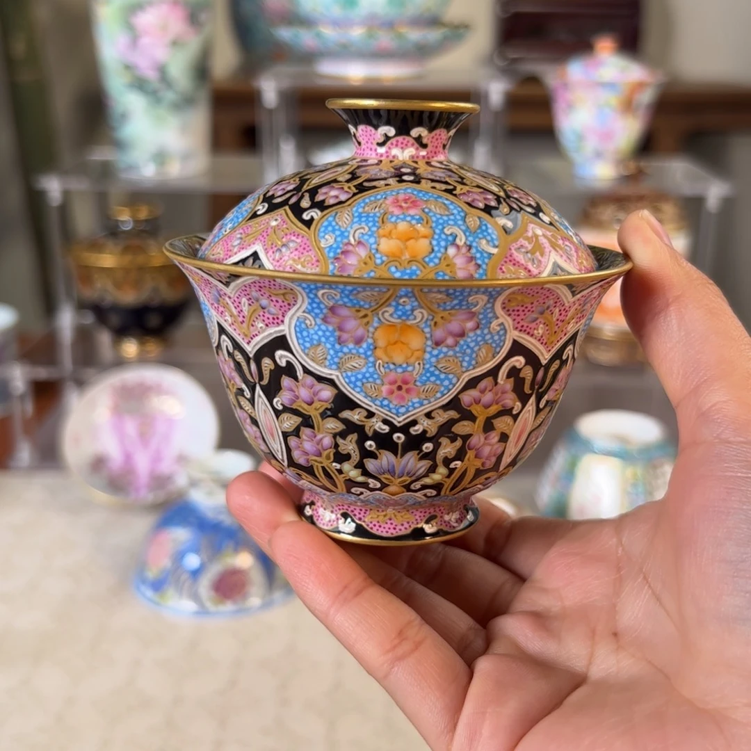 纯手工手绘 高端茶器